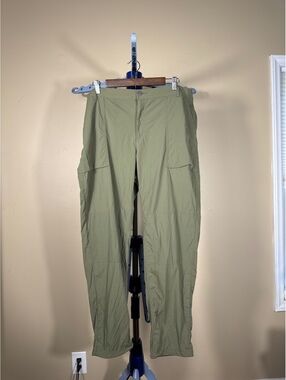 REI Co-op Lightweight Outdoor Pants in Olive Green, Size 18W